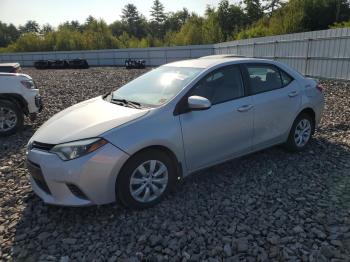  Salvage Toyota Corolla