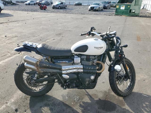  Salvage Triumph Motorcycle Street