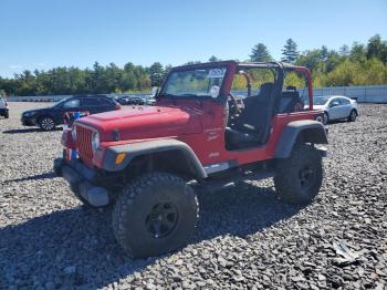  Salvage Jeep Wrangler