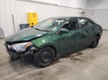  Salvage Toyota Corolla