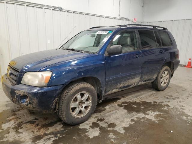  Salvage Toyota Highlander