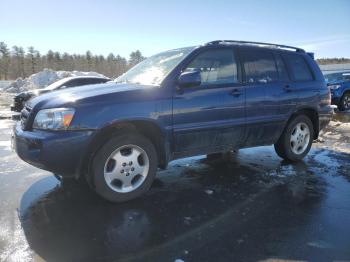  Salvage Toyota Highlander