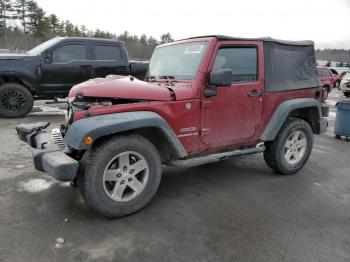  Salvage Jeep Wrangler