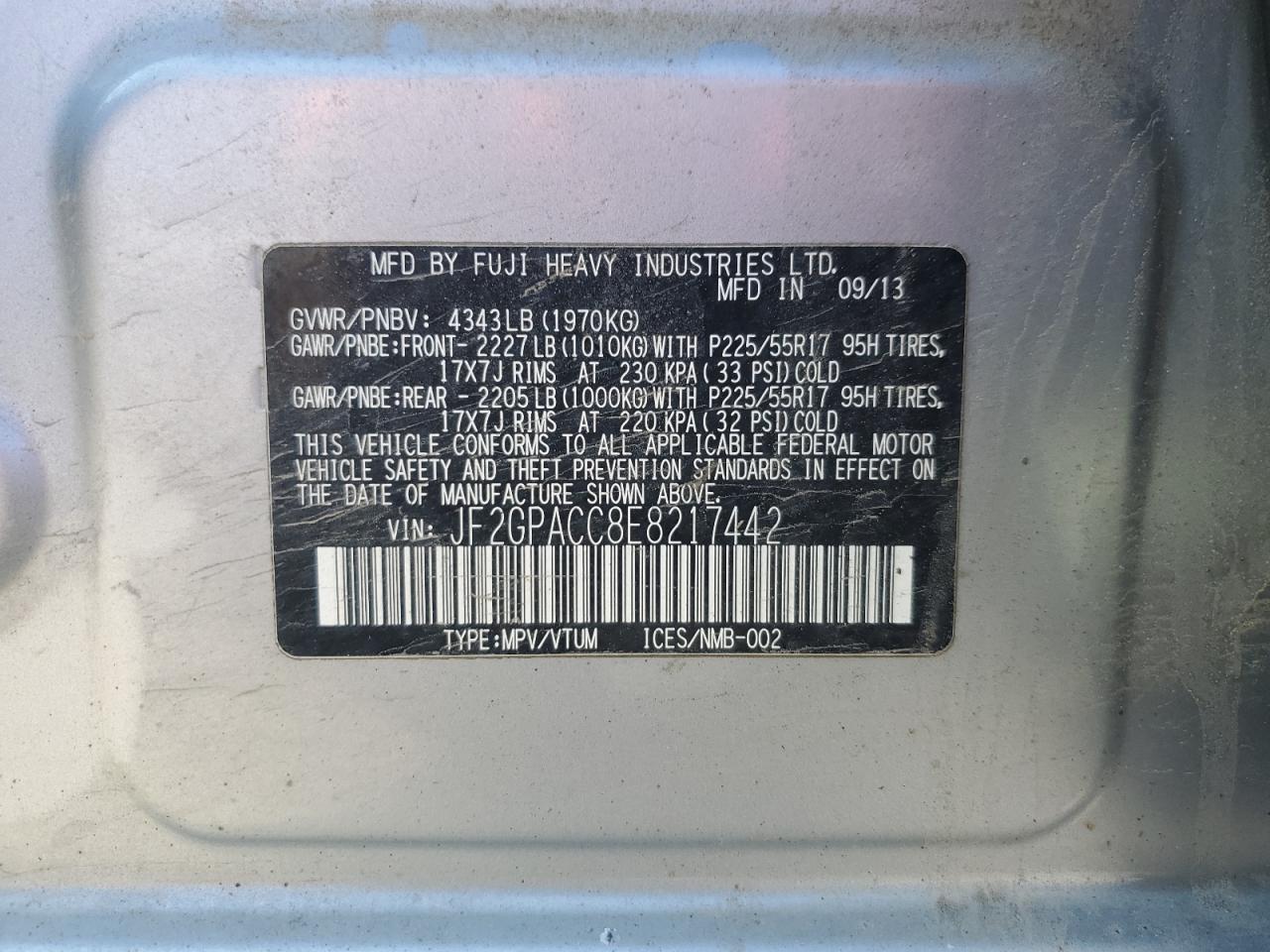 Subaru Xv 2.0 Premium Image 9