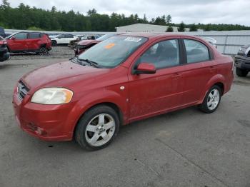  Salvage Chevrolet Aveo