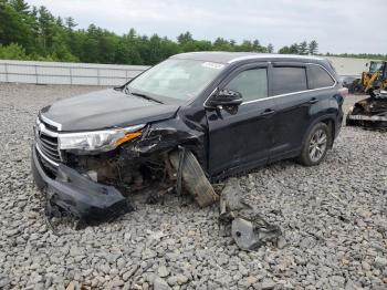 Salvage Toyota Highlander