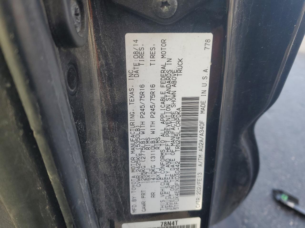 Toyota Tacoma Access Cab Image 3