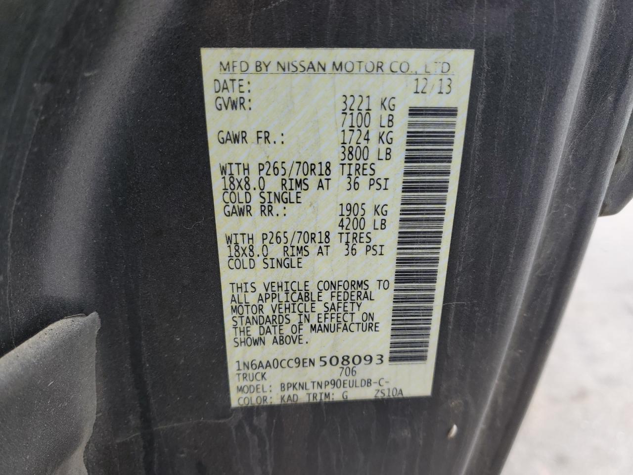 Nissan Titan S Image 6