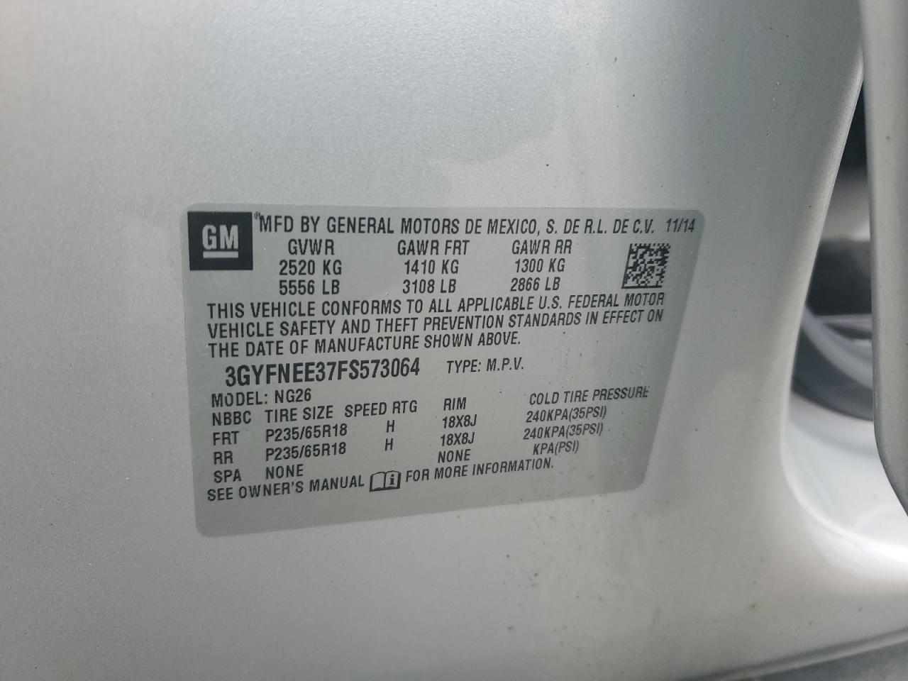 Cadillac SRX Luxury Collection Image 2