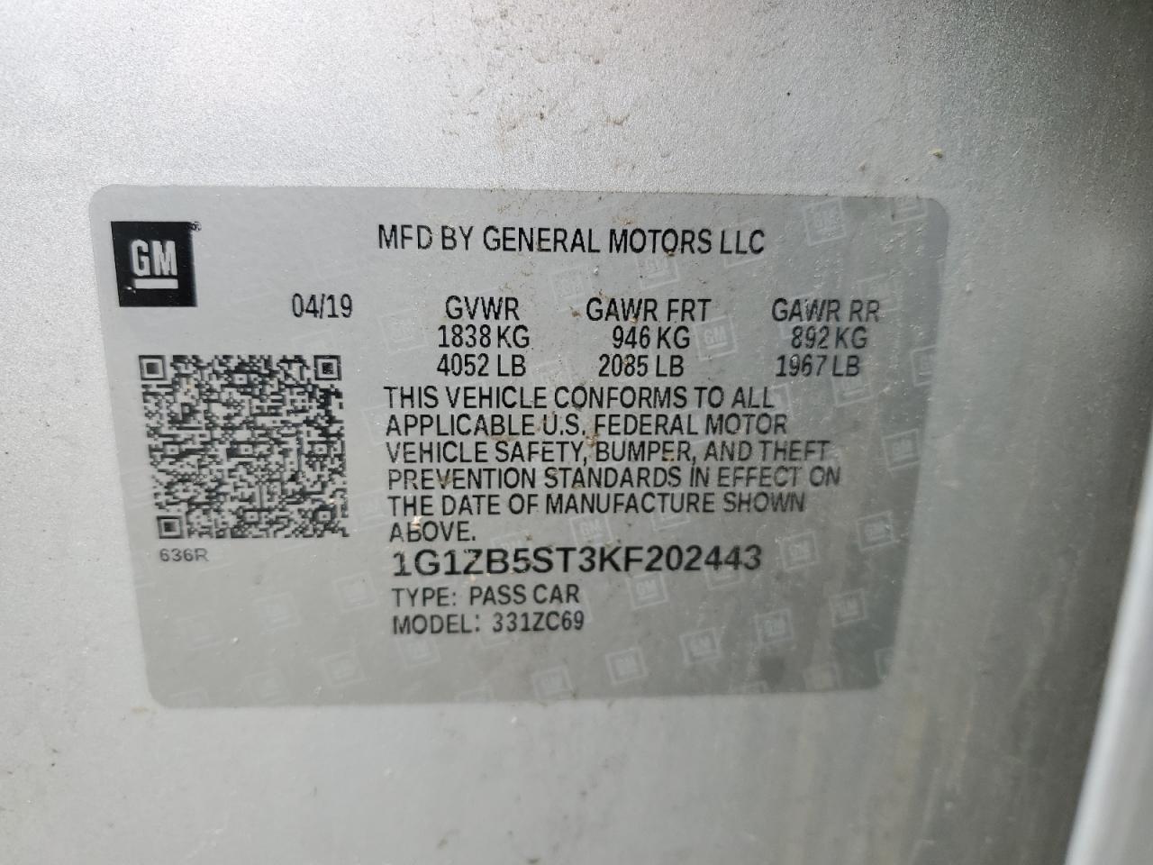 Chevrolet Malibu Ls Image 9