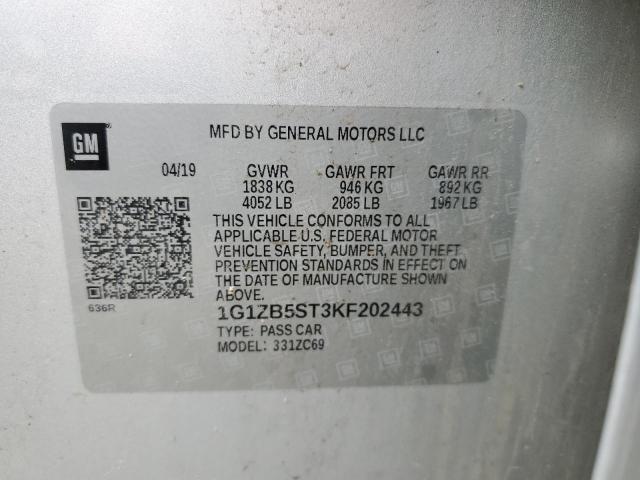 Chevrolet Malibu Ls Image 9