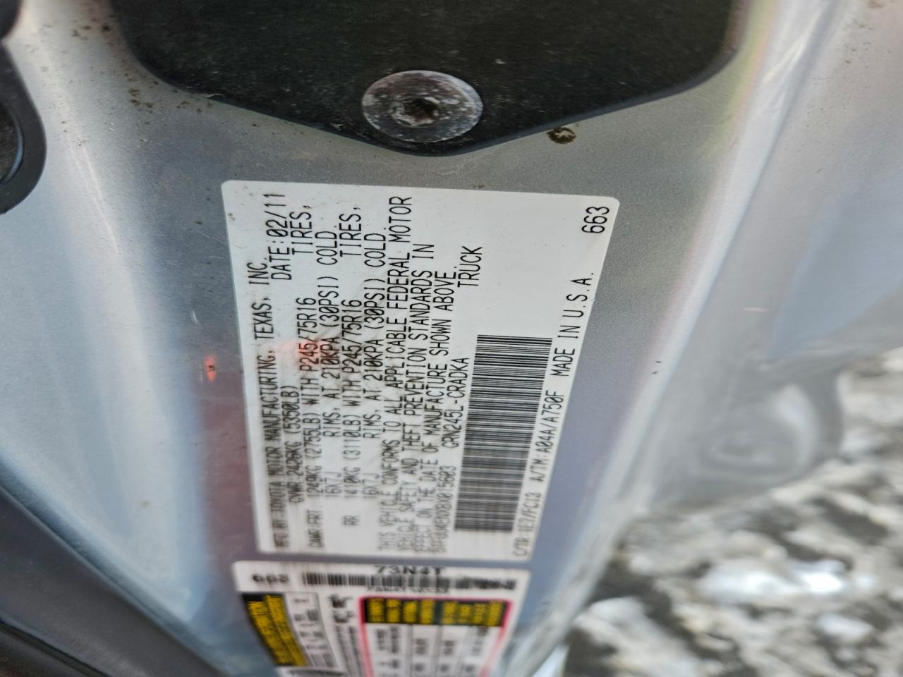 Toyota Tacoma Access Cab Image 9