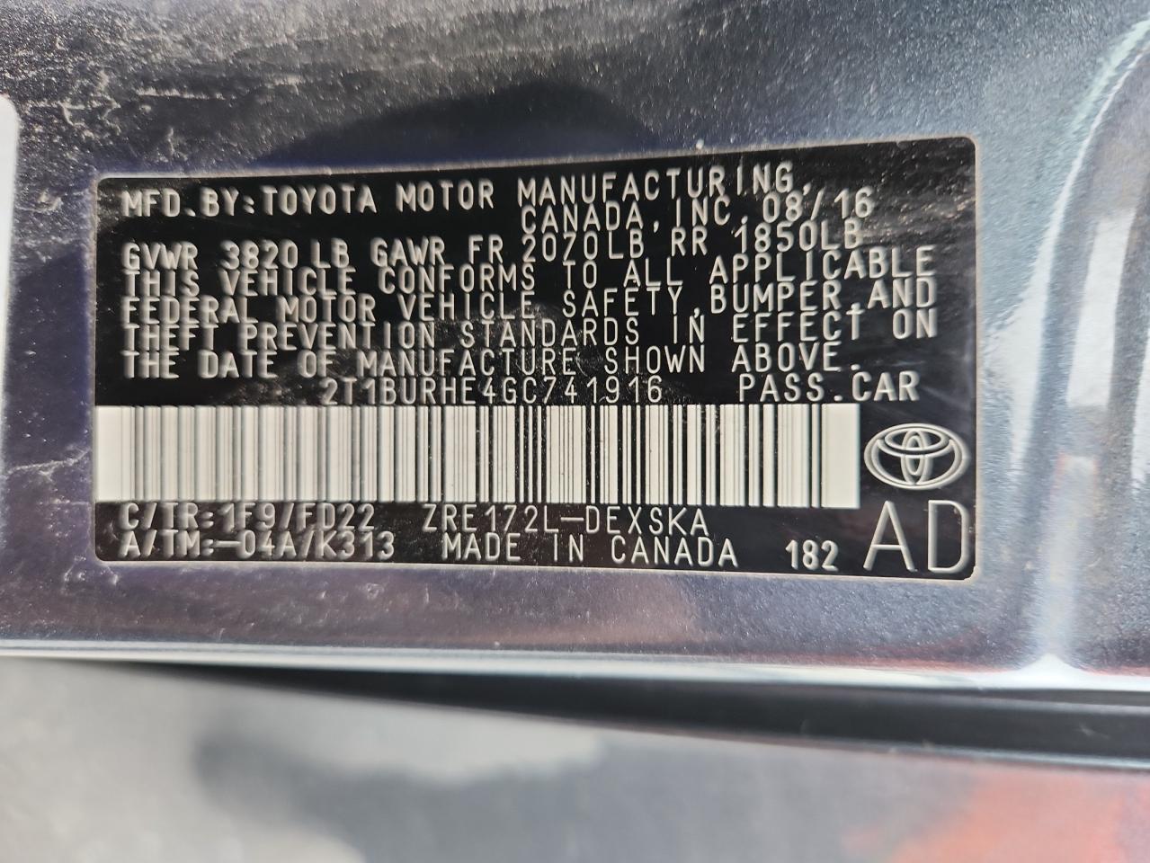 Toyota Corolla L Image 6