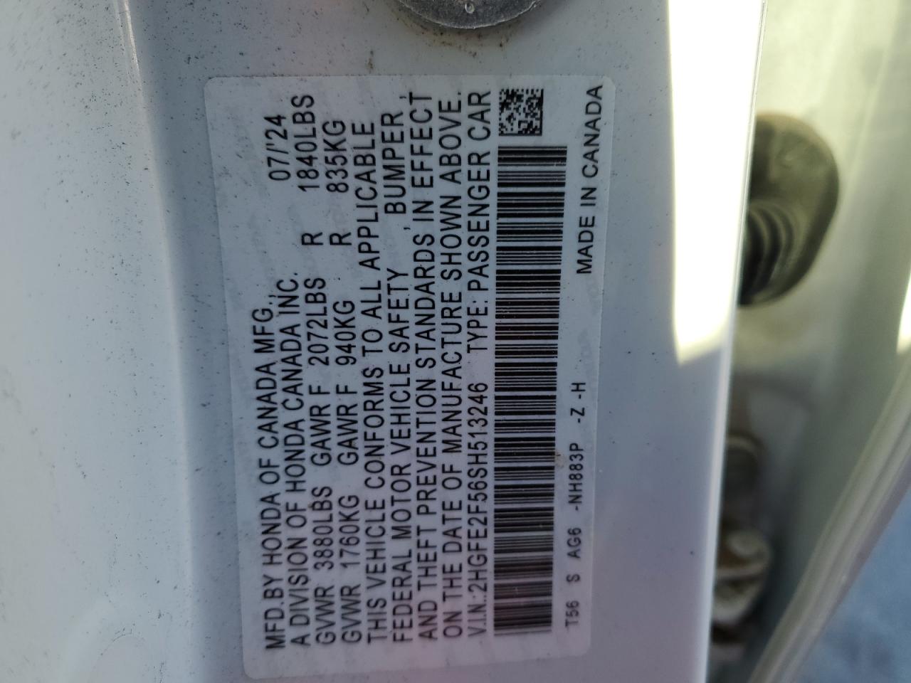 Honda Civic Sport Image 3