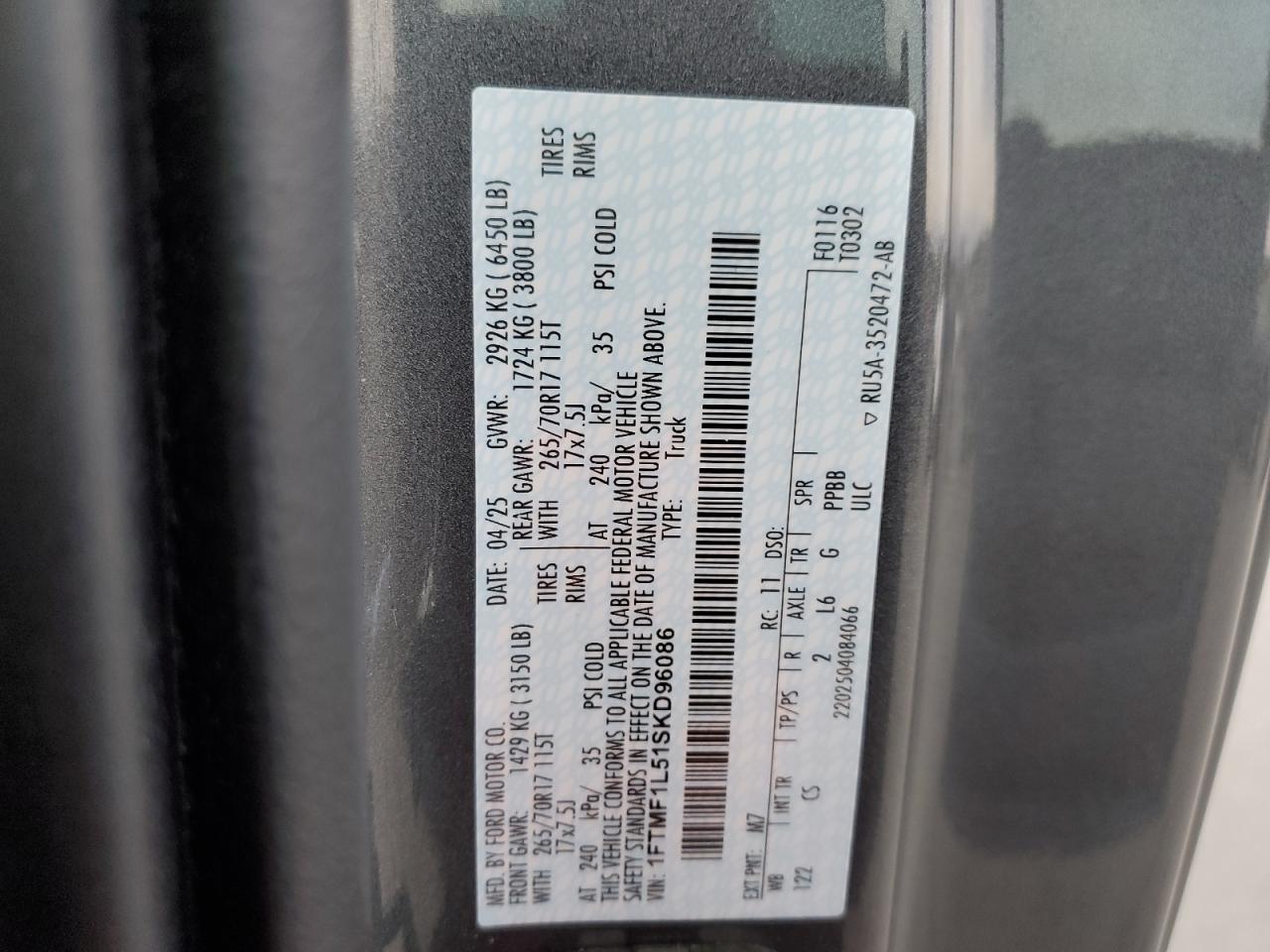 Ford F-150 Xl Image 12