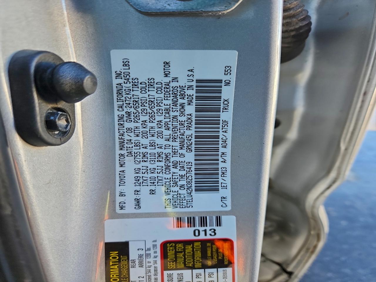 Toyota Tacoma Double Cab Image 9