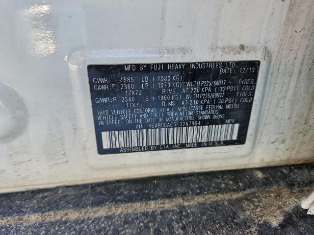 Subaru Outback 2.5i Image 12