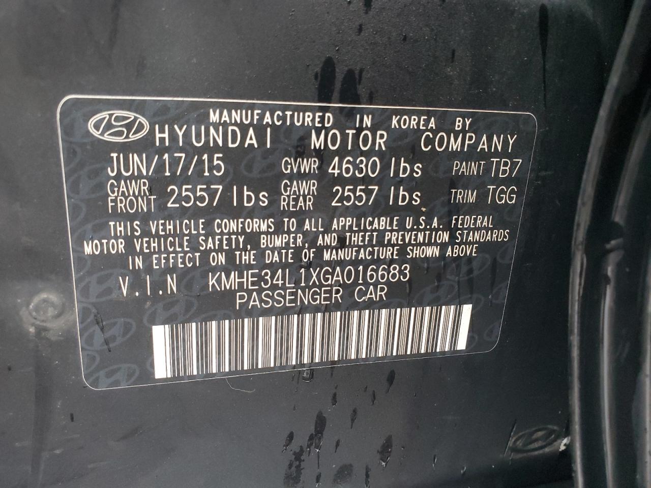 Hyundai SONATA Hybrid Image 2