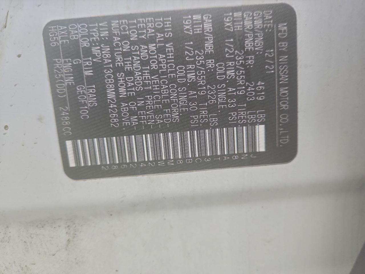 Nissan Rogue Sl Image 9