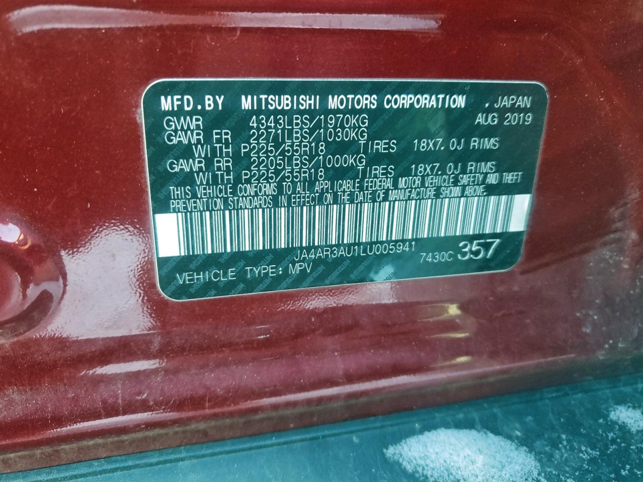 Mitsubishi Outlander Es Image 11