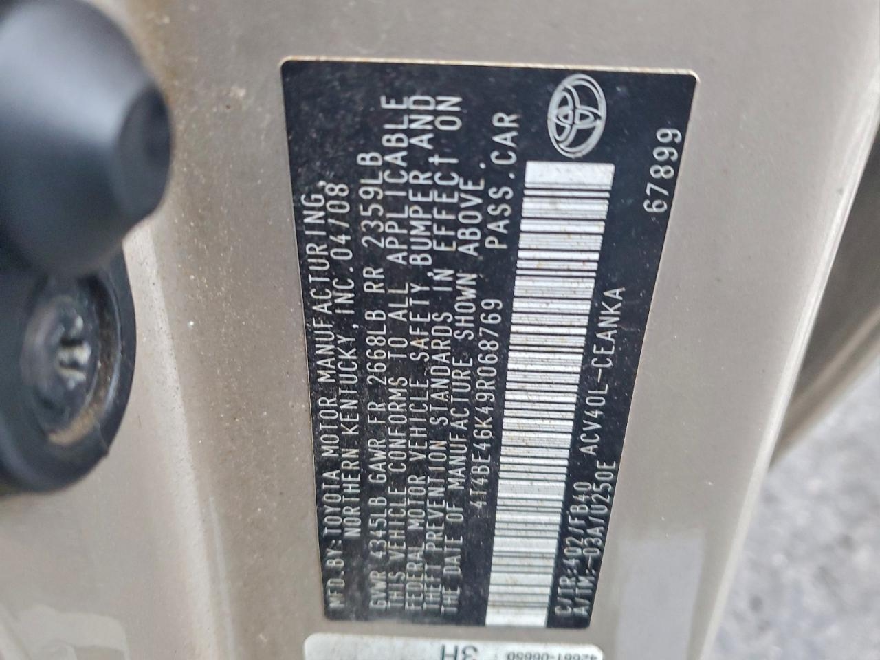 Toyota Camry Base Image 9