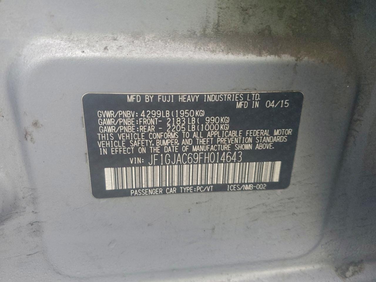 Subaru Impreza Premium Image 5