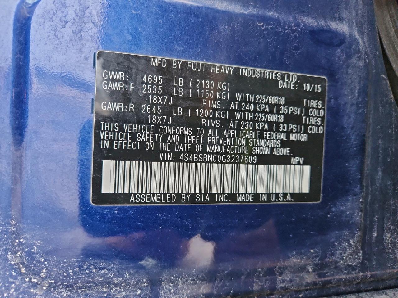 Subaru Outback 2.5i Limited Image 6