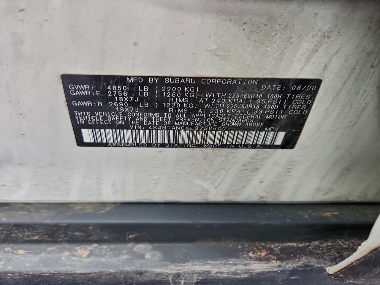 Subaru Outback Limited Image 14