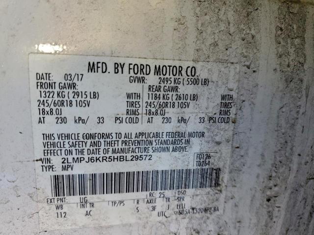 Lincoln MKX Select Image 9